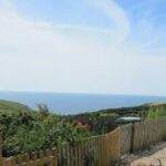 The view from Kittiwakes B&B, Hartland, North Devon - luxury lodge s/c or  bed and breakfast