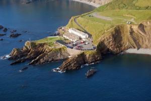 The Wrecker's Bar at Hartland Quay Hotel 