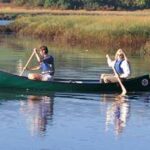 Kayak or canoe around the coast