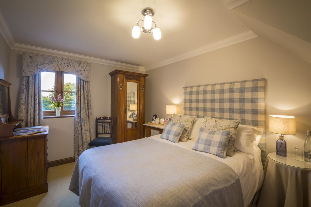 Double room at Copps Castle Bed and Breakfast, Hartland, North Devon