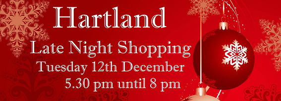 12th December 2017 Late night christmas shopping in Hartland