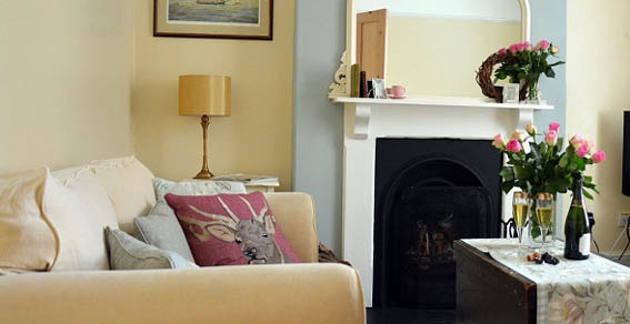 Bay Tree Cottage, lovely victorian self catering townhouse in Hartland Village, Devon